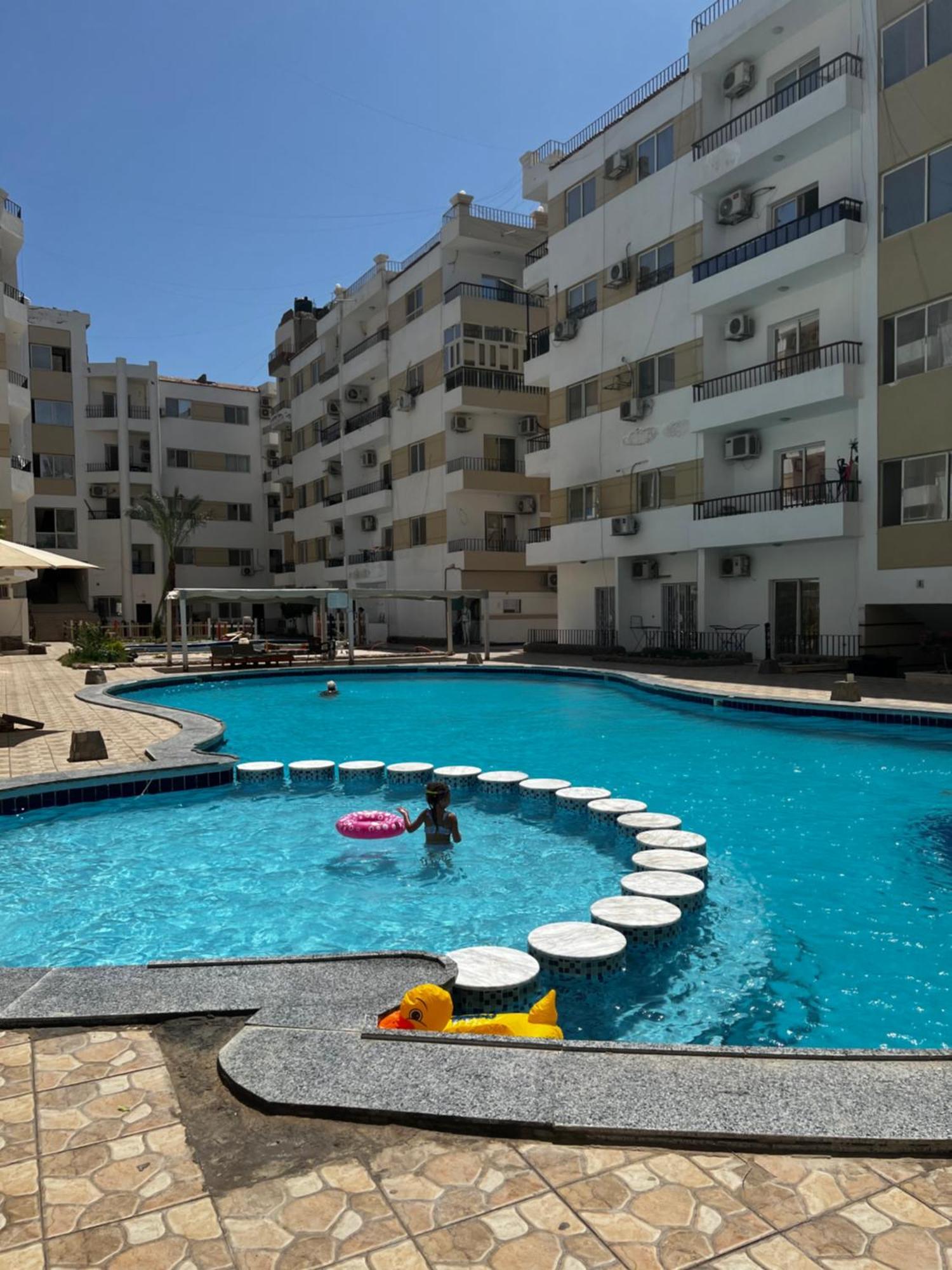 Appartement Lotus Compound à Hurghada Extérieur photo